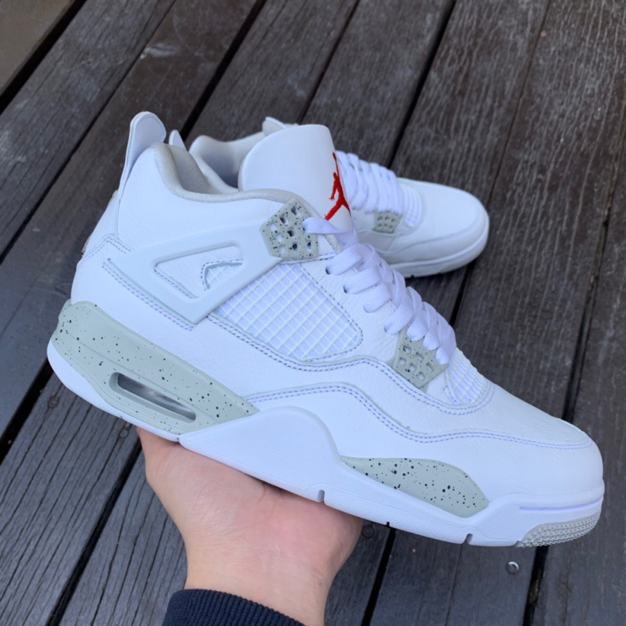 Air jordan 4 white oreo