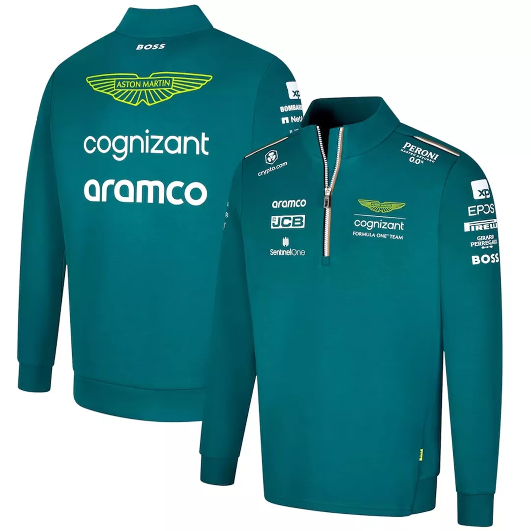 Aston Martin Aramco Cognizant F1 Racing Team 1 -2 Zip Sweat 2023
