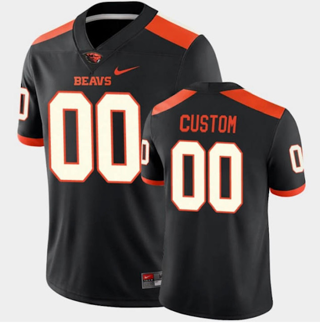 Custom Oregon State Beavers football Jersey