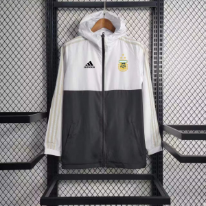 Customizable logo Windbreaker Jacket Adidas Black White S-XXL 2