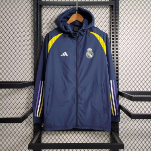 Customizable logo Windbreaker Jacket Adidas Dark BLue S-XXL