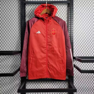 Customizable logo Windbreaker Jacket Adidas Red