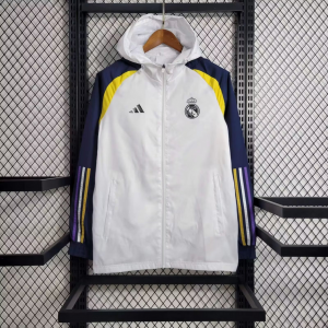Customizable logo Windbreaker Jacket Adidas White S-XXL