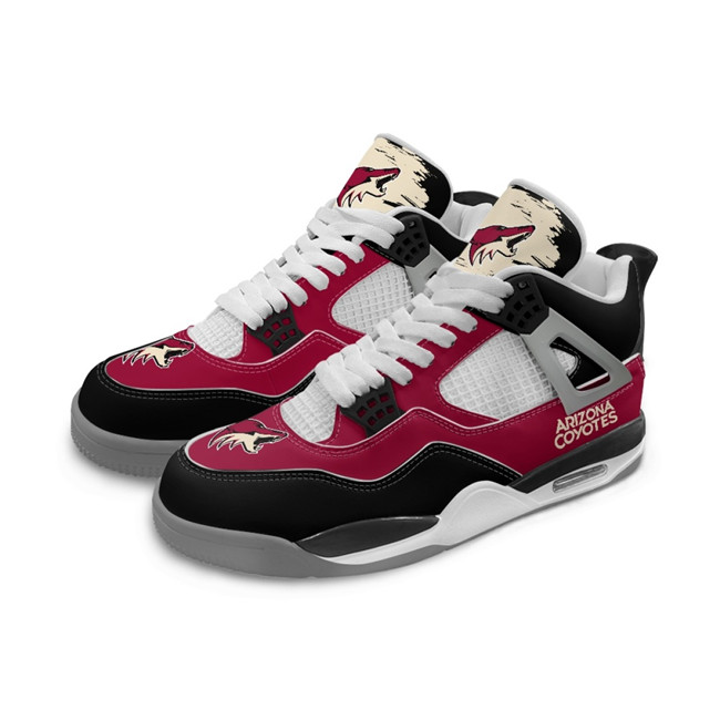 Men's Arizona Coyotes Running Weapon Air Jordan 4 Shoes 001