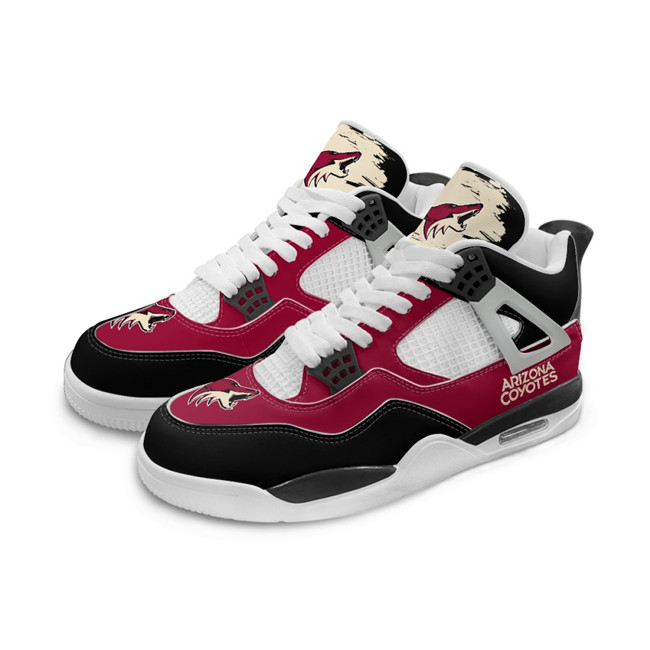 Men's Arizona Coyotes Running Weapon Air Jordan 4 Shoes 002