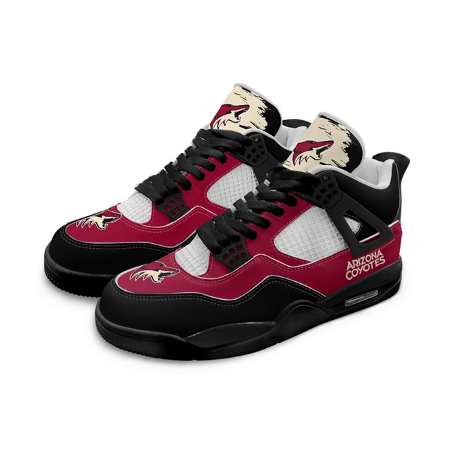 Men's Arizona Coyotes Running Weapon Air Jordan 4 Shoes 003