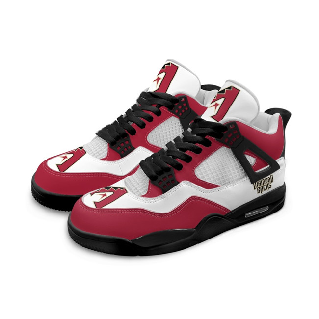 Men's Arizona Diamondbacks Running Weapon Air Jordan 4 Shoes 001