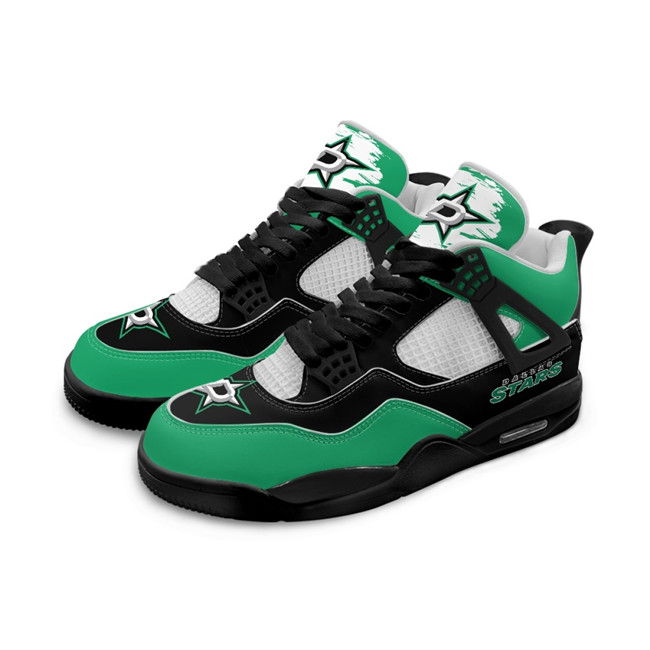 Men's Dallas Stars Running Weapon Air Jordan 4 Shoes 001