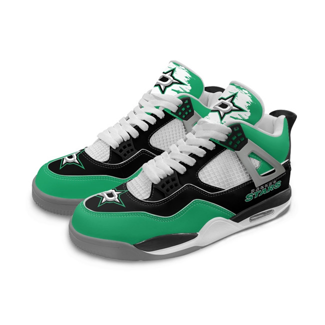 Men's Dallas Stars Running Weapon Air Jordan 4 Shoes 002