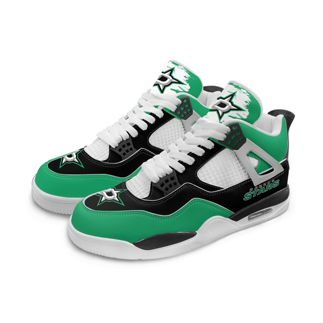 Men's Dallas Stars Running Weapon Air Jordan 4 Shoes 003