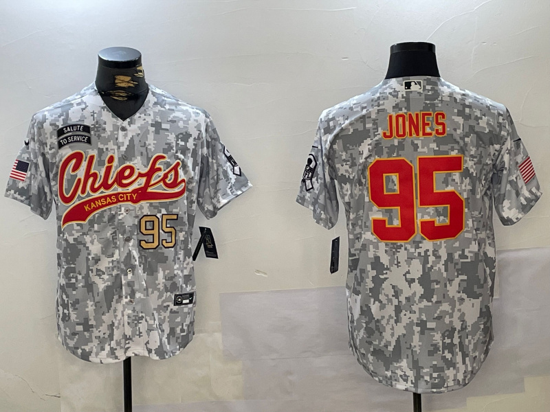 Men's Kansas City Chiefs #95 Chris Jones 2024 Arctic Camo Salute To Service Stitched Baseball Jersey 1