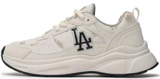 Men's Running Weapon Los Angeles Dodgers Baseball Shoes Sneakers Cream 001