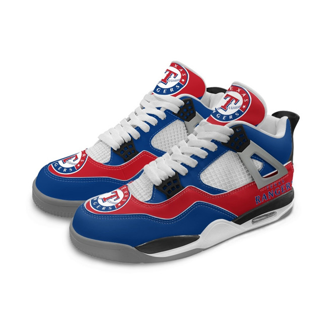 Men's Texas Rangers Running Weapon Air Jordan 4 Shoes 002
