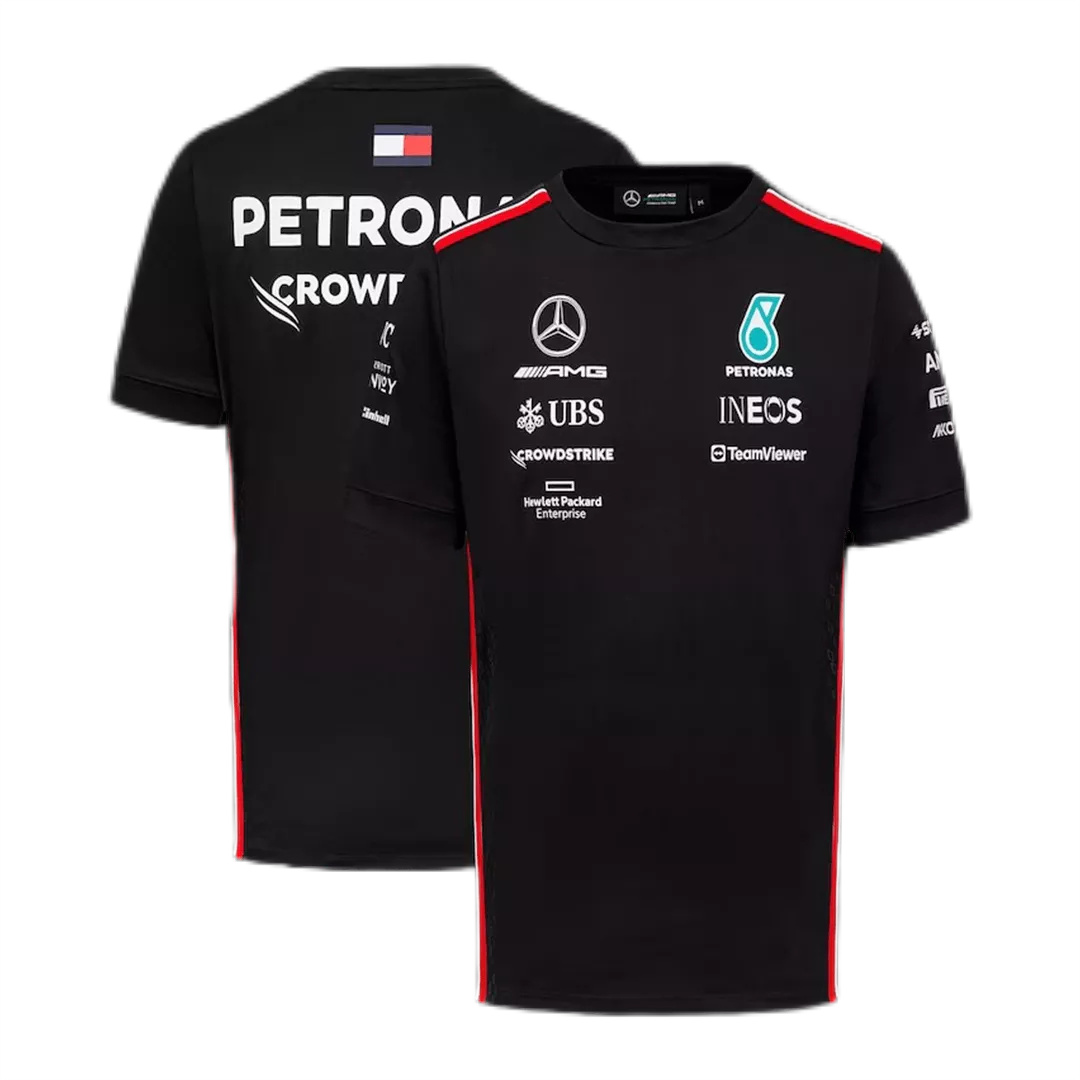 Mercedes AMG Petronas F1 Racing Team T-Shirt - Black 2023