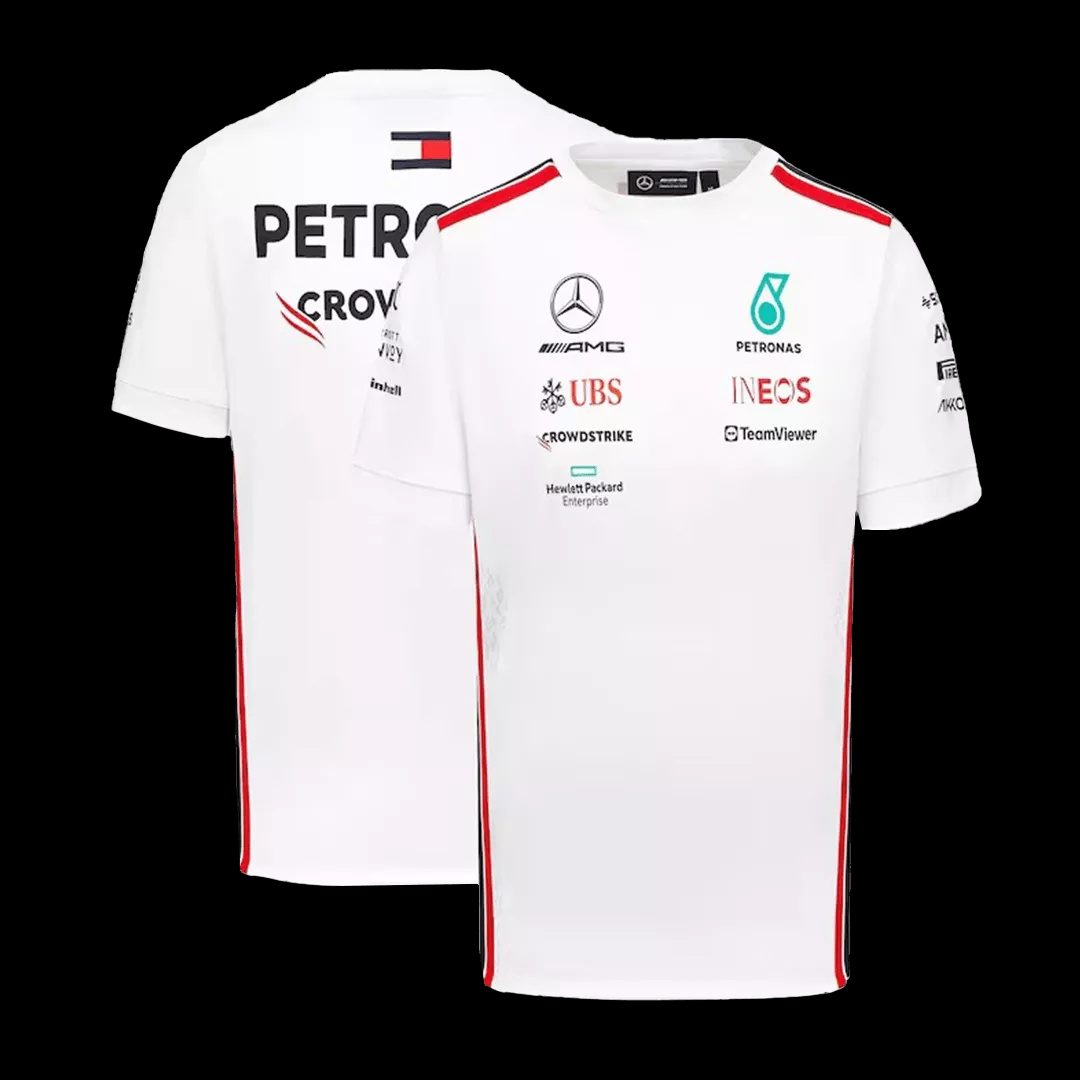Mercedes AMG Petronas F1 Racing Team T-Shirt - White 2023