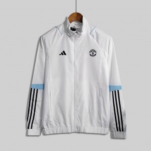 Windbreaker Jacket Manchester United white S-XXL
