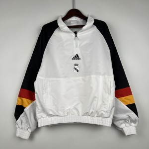 Windbreaker Jacket Real Madrid White S-XXL