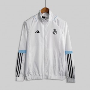 Windbreaker Jacket real madrid white S-XXL 1